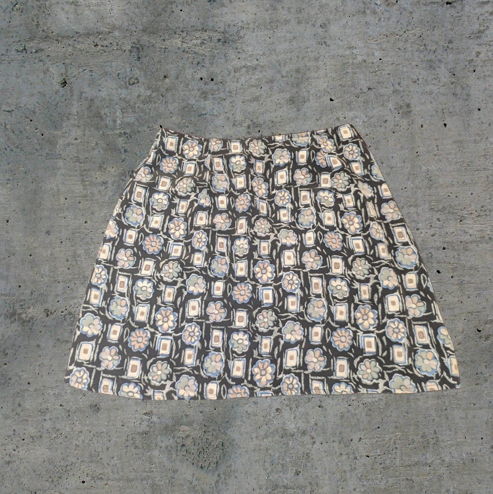 Vintage Floral Skirt
